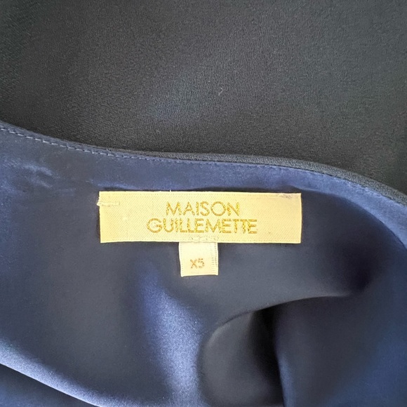 Navy open back top - Picture 5 of 6